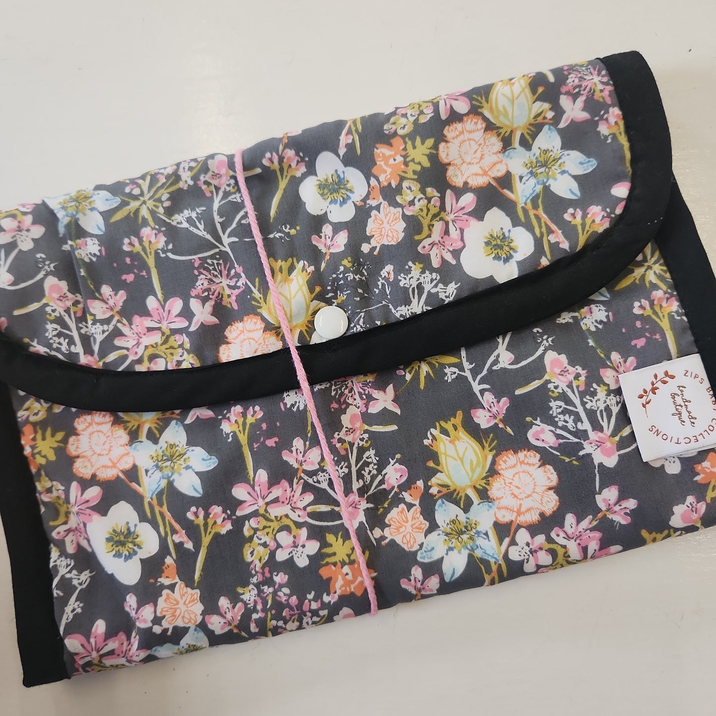 Nappy wallet / change pad | Envelope| Floral