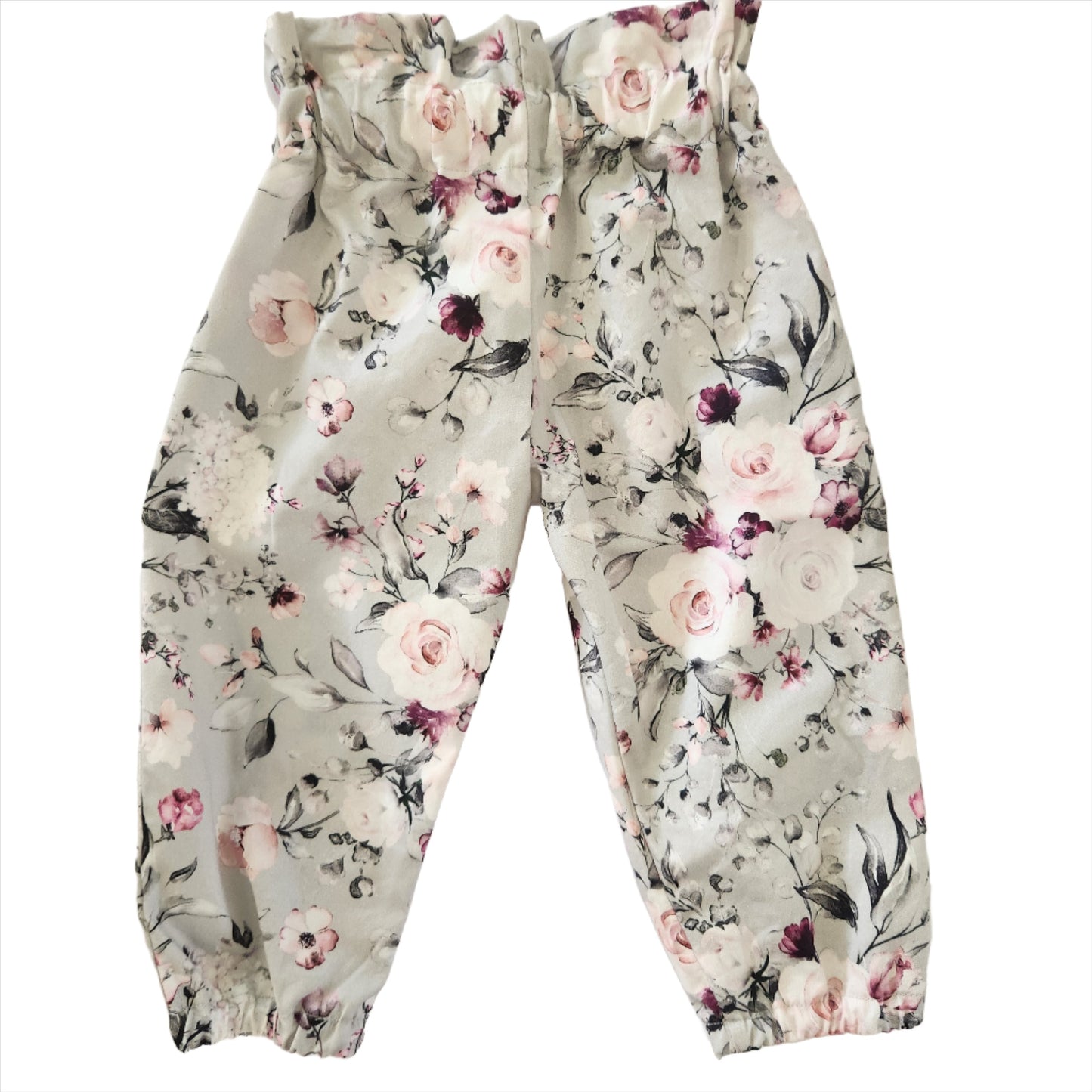 Paper bag pants | grey