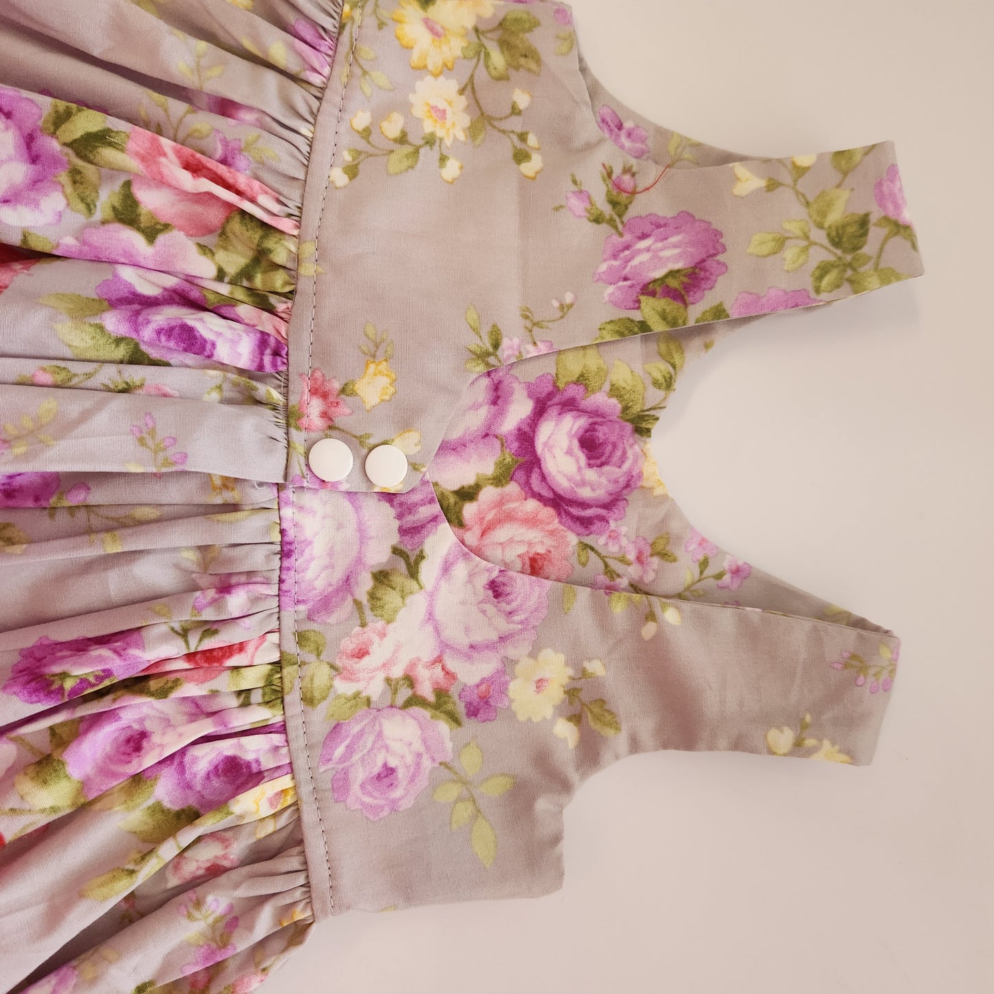 Dress | Grey floral