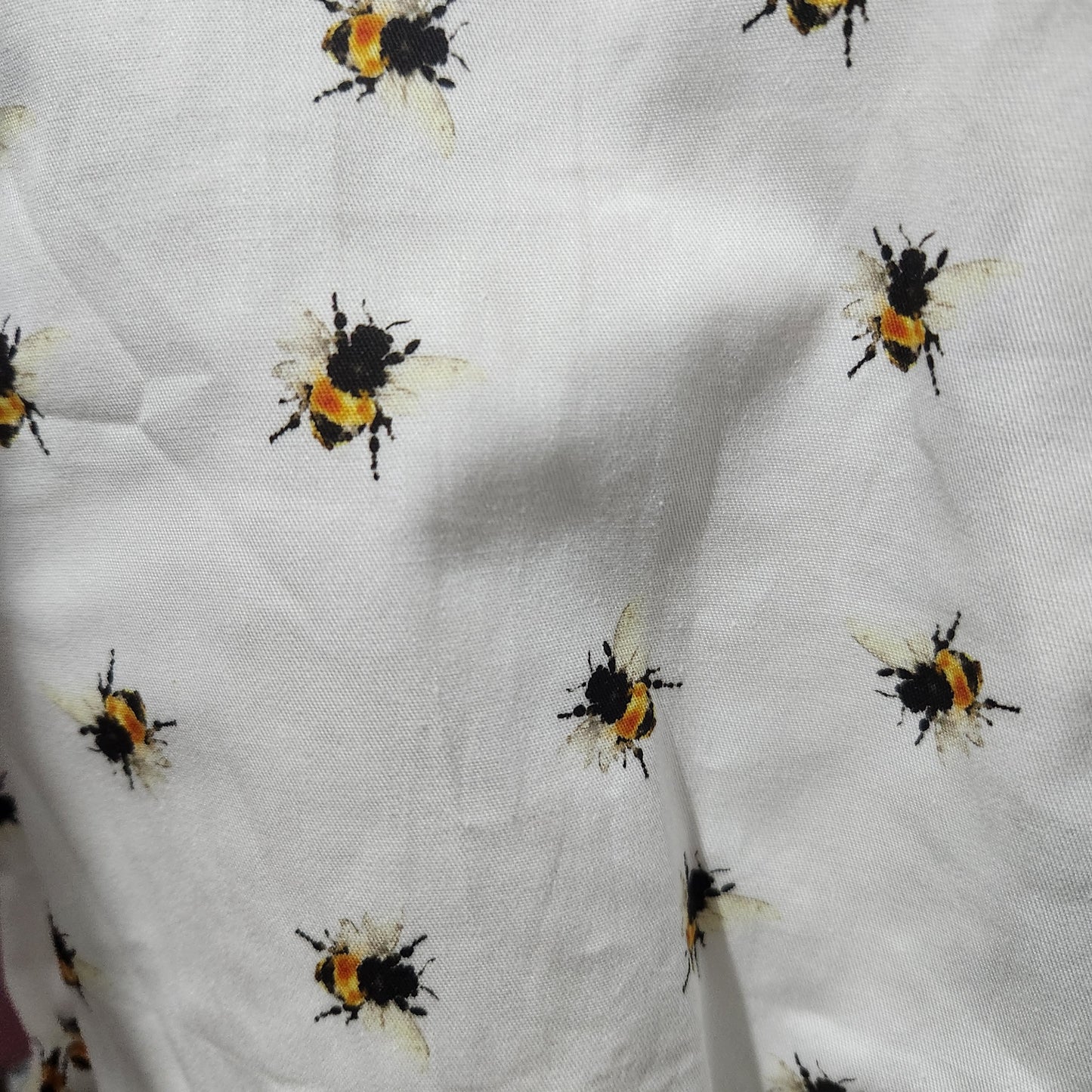 Overall Playsuit | white Bees