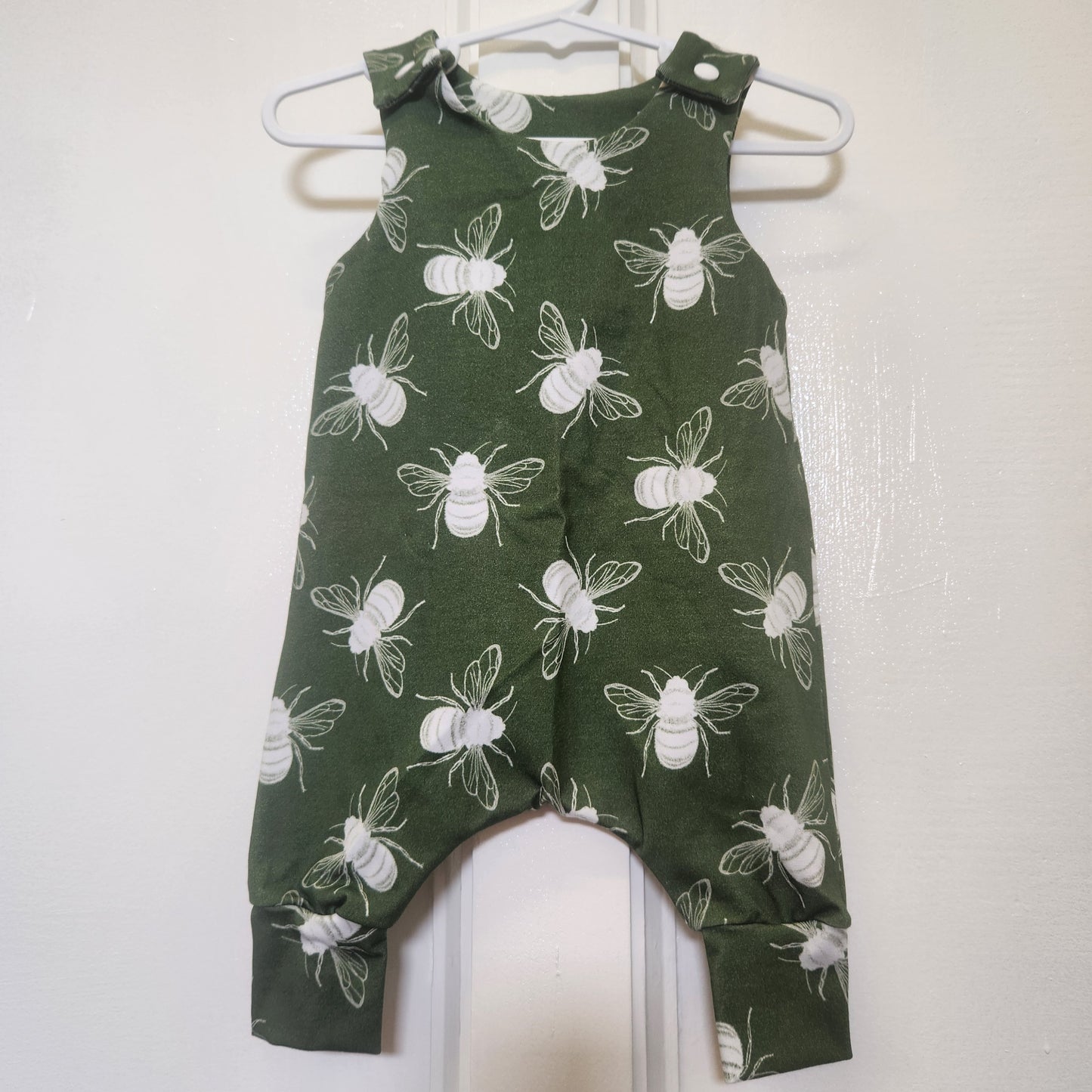 Romper | long | green bee