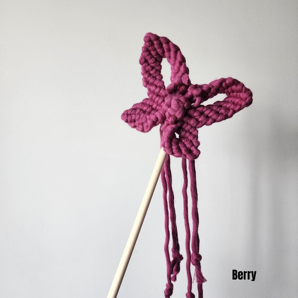 Butterfly wand |Assorted colours
