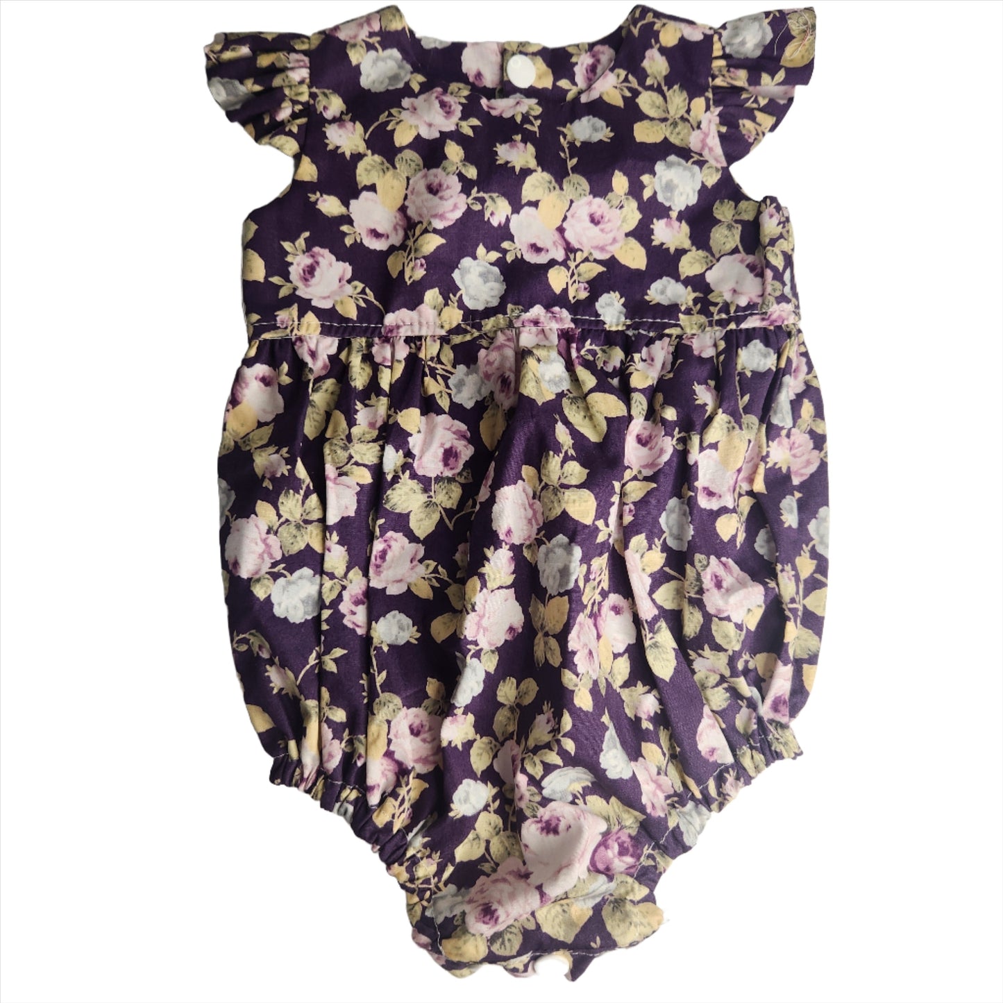 Flutter playsuit | lavender rose