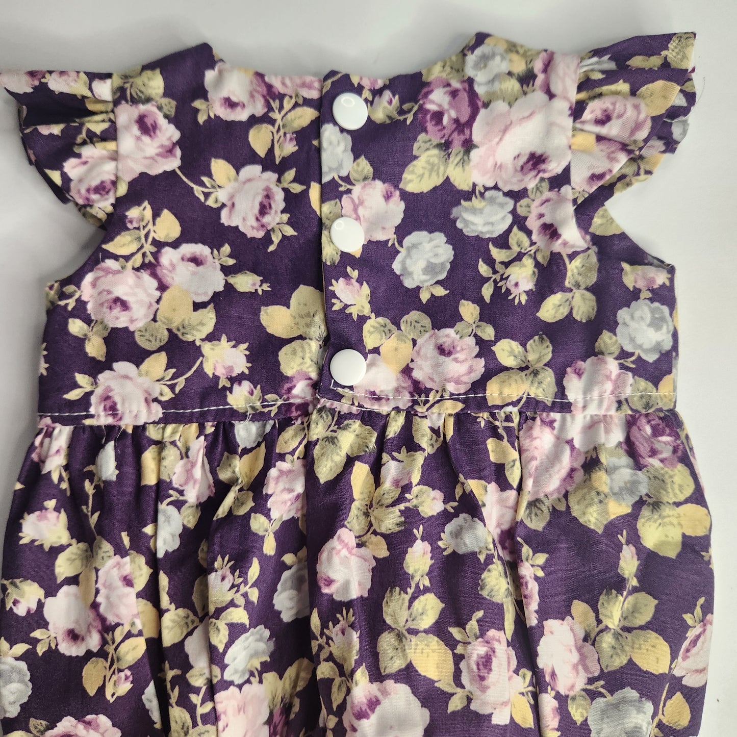 Flutter playsuit | lavender rose