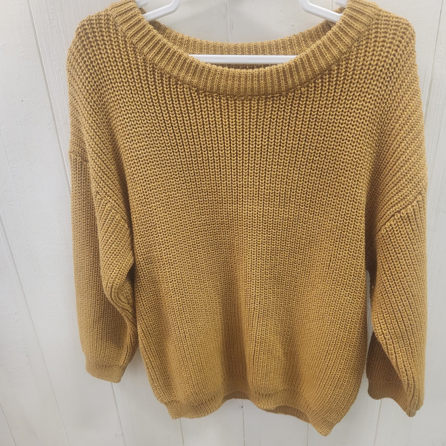 JUMPER | Chunky knit | mustard