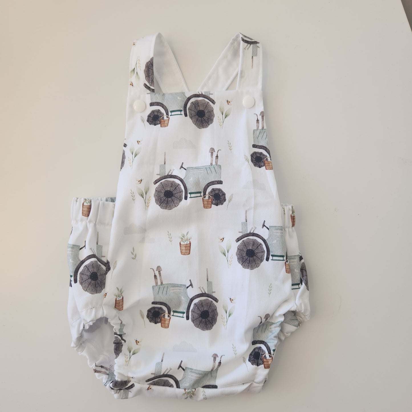 Overall Playsuit | Tractors