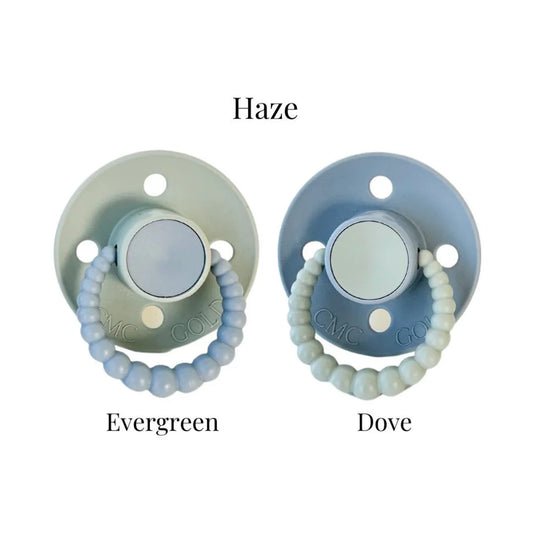 CMC dummies size 2 | Hold me | Haze- evergreen & dove