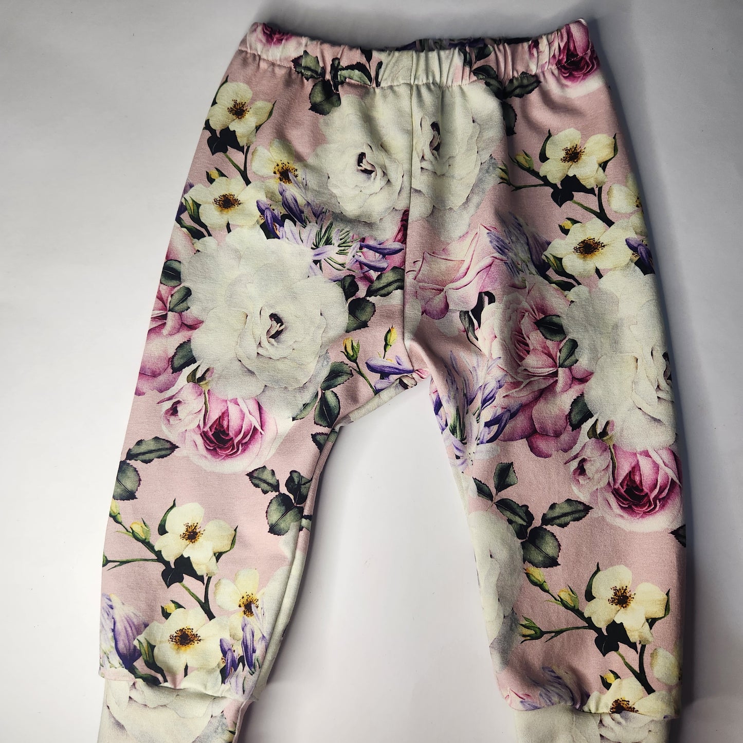 Joggers | pink pastel floral