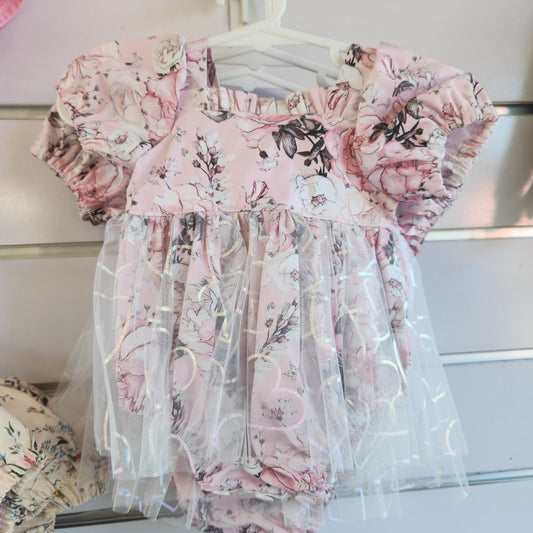 Romper | Tulle pink