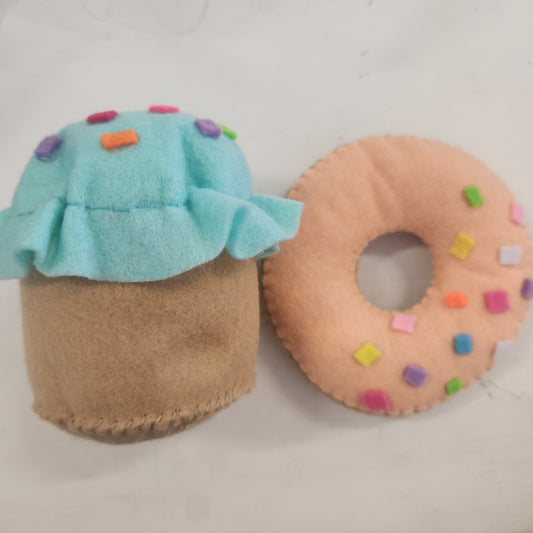 Felt food | cake 2 pce