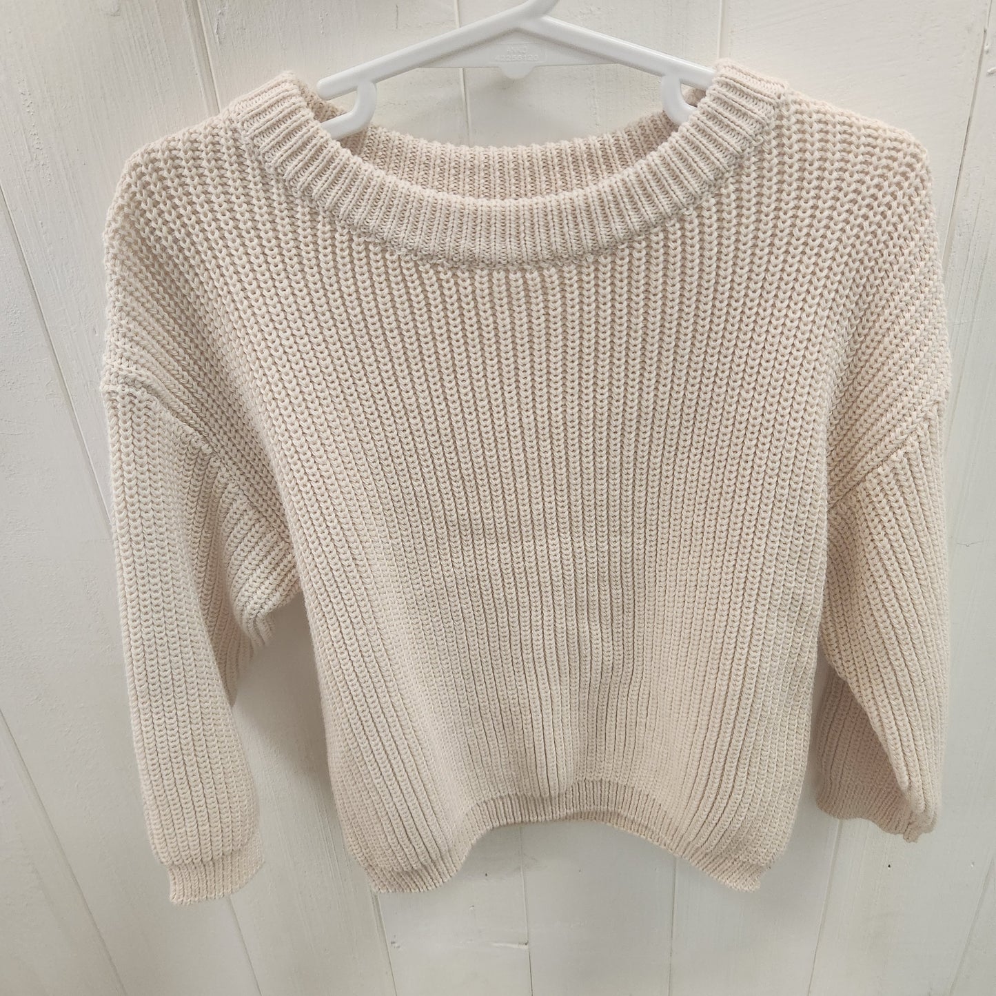 JUMPER | Chunky knit | Milky white