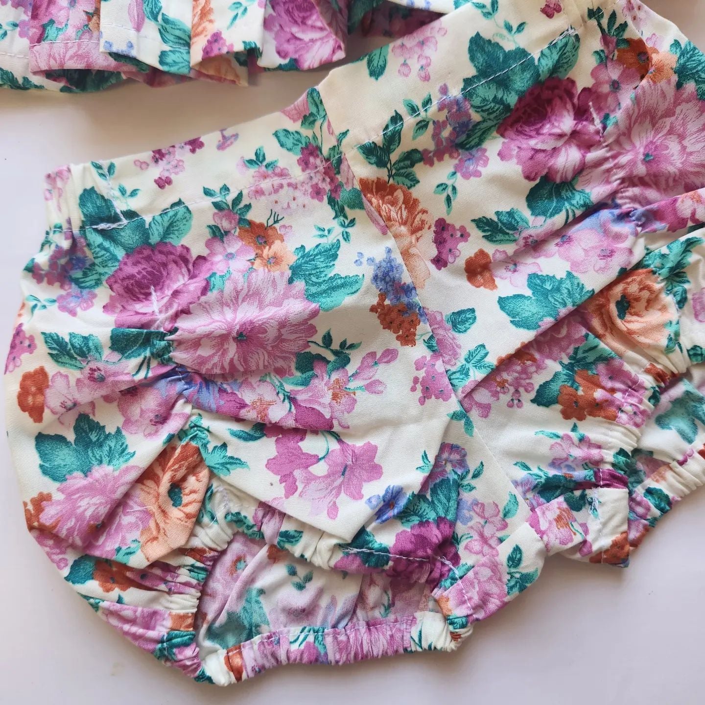 Peplum set | Top and shorts 2 piece